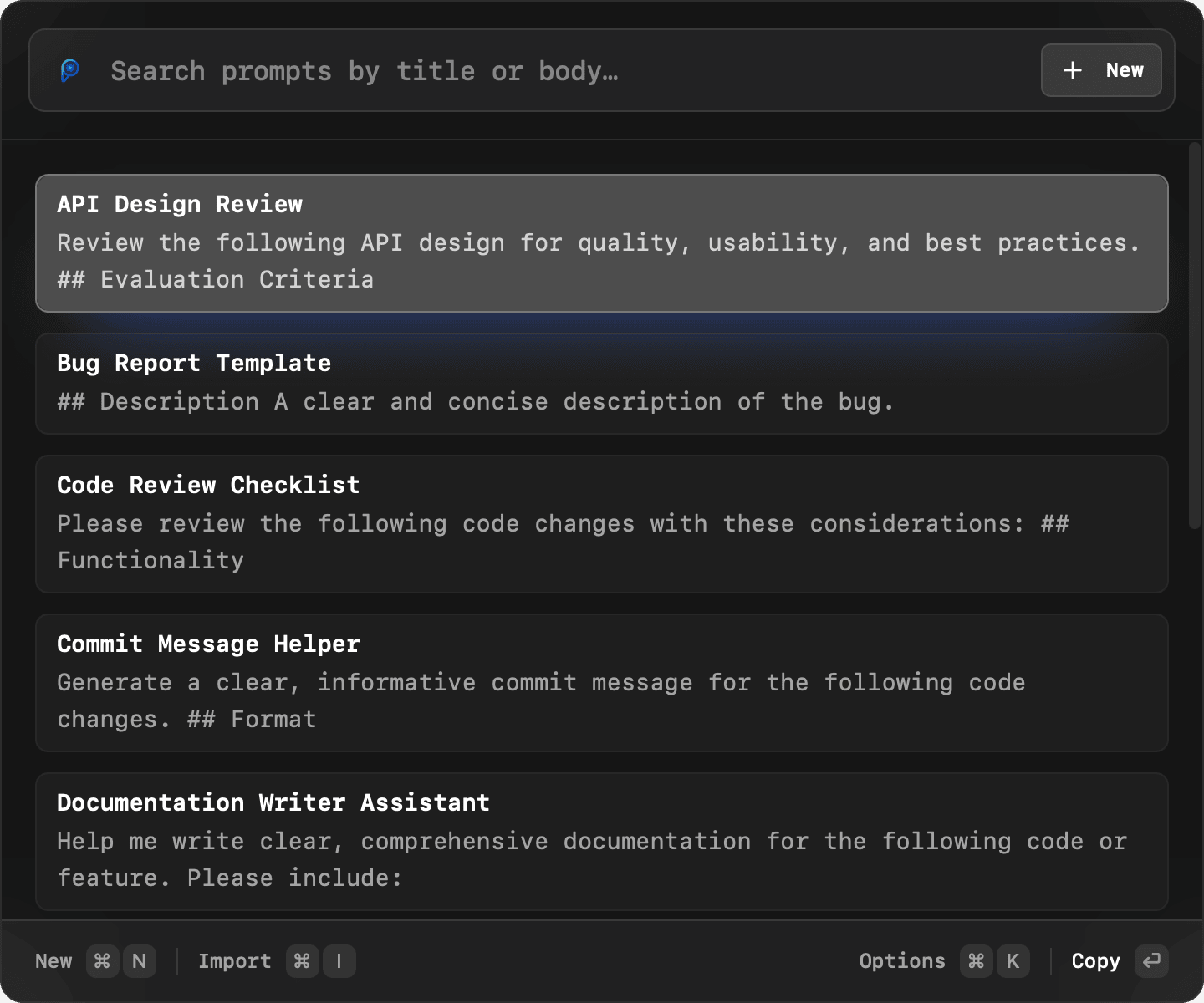 Open Promptlight instantly with a customizable hotkey